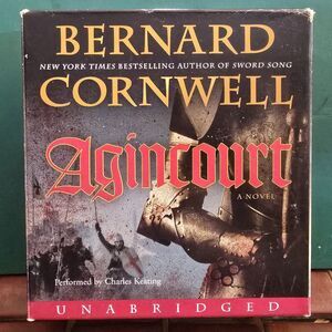 Agincourt by Bernard Cornwell Unabridged 13 CD Audiobook Historical Fiction
